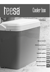 Manuál Teesa TSA5004 Chladicí box