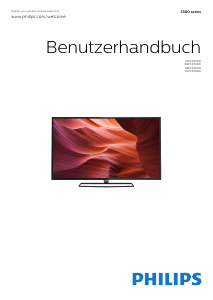 Bedienungsanleitung Philips 32PFK5500 LED fernseher