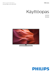 Käyttöohje Philips 32PFK5500 LED-televisio