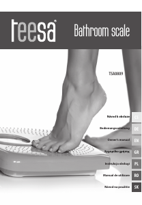 Manual Teesa TSA0809 Scale