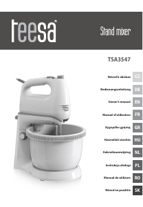 Bedienungsanleitung Teesa TSA3547 Standmixer