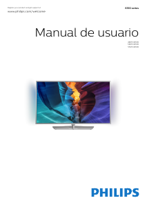 Manual de uso Philips 40PFH6510 Televisor de LED