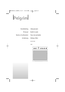 Manual Pelgrim OKW953RVS Oven