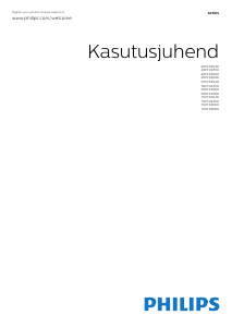 Kasutusjuhend Philips 40PFK6580 LED-teler
