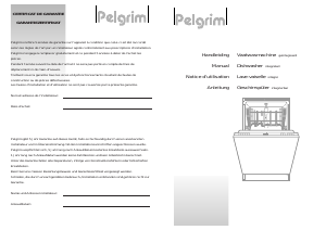 Bedienungsanleitung Pelgrim GVW845KOR Geschirrspüler
