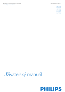 Manuál Philips 47PFK7509 LED televize