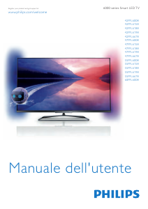 Manuale Philips 47PFL6158 LED televisore