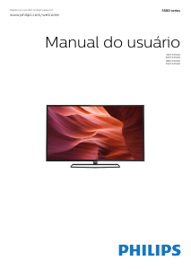 Manual Philips 48PFK5500 Televisor LED