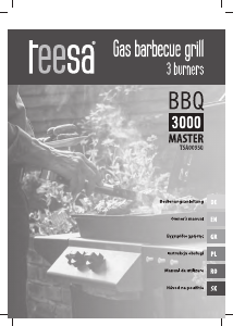 Manual Teesa TSA0095Q Barbecue