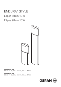 Instrukcja Osram Endura Style Ellipse Lampa