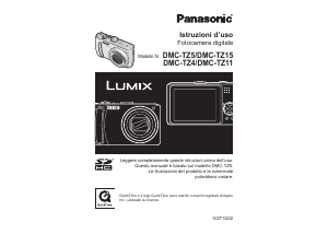 Manuale Panasonic DMC-TZ15 Lumix Fotocamera digitale