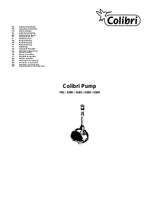 Посібник Colibri 2500 Насос для фонтана