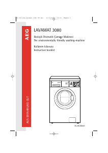 Kullanım kılavuzu AEG LVMT3080 Çamaşır makinesi