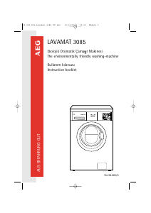 Kullanım kılavuzu AEG LVMT3085 Çamaşır makinesi