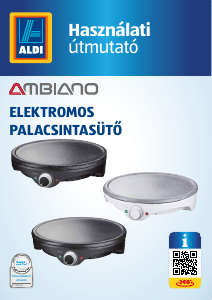 Használati útmutató Ambiano GT-CPM-03 Palacsintasütő
