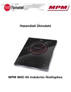 Használati útmutató MPM MKE-06 Főzőlap