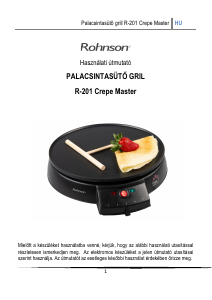 Használati útmutató Rohnson R-201 Palacsintasütő