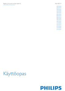 Käyttöohje Philips 48PFK6949 LED-televisio