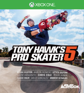 Handleiding Microsoft Xbox One Tony Hawks Pro Skater 5