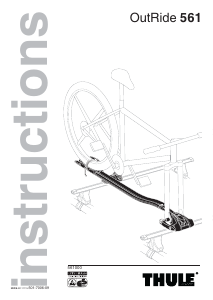 Instrukcja Thule OutRide 561 Bagażnik rowerowy