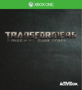 Handleiding Microsoft Xbox One Transformers - Rise of the Dark Spark