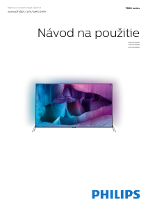 Návod Philips 48PUS7600 LED televízor