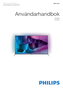 Bruksanvisning Philips 48PUS7600 LED TV