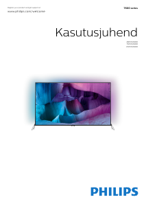 Kasutusjuhend Philips 48PUS7600 LED-teler