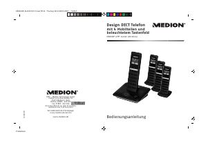 Bedienungsanleitung Medion LIFE S63065 (MD 83023) Schnurlose telefon