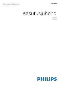 Kasutusjuhend Philips 49PUS7101 LED-teler