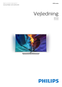 Brugsanvisning Philips 50PFH6510 LED TV