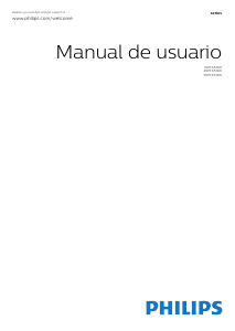 Manual de uso Philips 50PFK5300 Televisor de LED