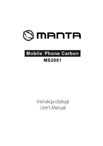 Bruksanvisning Manta MS2001 Mobiltelefon