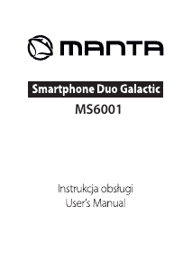 Bruksanvisning Manta MS6001 Mobiltelefon