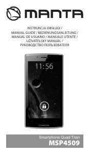 Manual Manta MSP4509 Mobile Phone