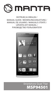 Instrukcja Manta MSP94501 Telefon komórkowy