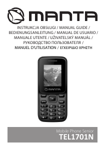 Mode d’emploi Manta TEL1701N Téléphone portable