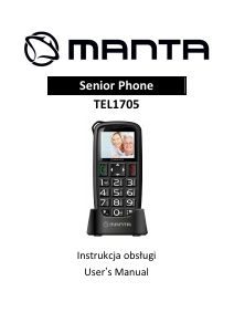 Instrukcja Manta TEL1705 Telefon komórkowy