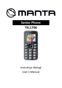 Instrukcja Manta TEL1706 Telefon komórkowy