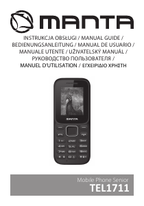 Instrukcja Manta TEL1711 Telefon komórkowy