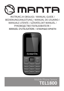 Manuál Manta TEL1800 Mobilní telefon