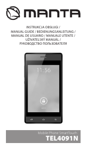 Instrukcja Manta TEL4091N Telefon komórkowy