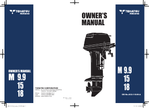 Handleiding Tohatsu M15D2 Buitenboordmotor