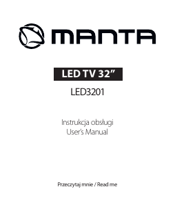 Bruksanvisning Manta LED3201 LED TV