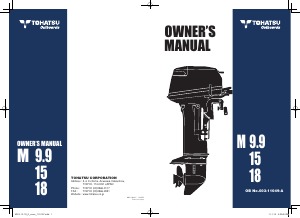 Manual Tohatsu M18E2 Outboard Motor