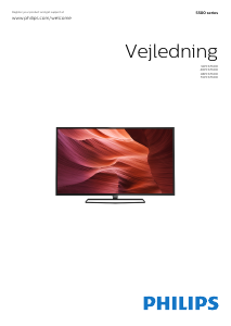 Brugsanvisning Philips 55PFK5500 LED TV