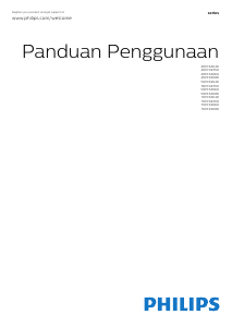 Panduan Philips 55PFK6580 Televisi LED