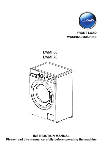 Bruksanvisning Lloyd LWMF60 Tvättmaskin