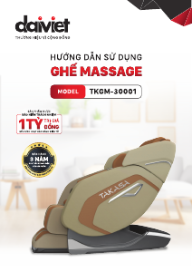Hướng dẫn sử dụng Takasa TKGM-30001 Thiết bị xoa bóp