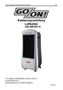 Mode d’emploi Go On! SW-30P1KY-E Ventilateur
